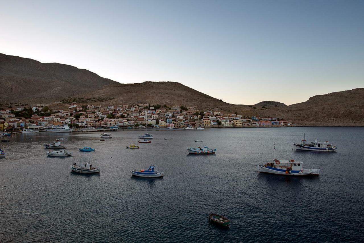 Villa Kalypso Chalki Town Exterior foto