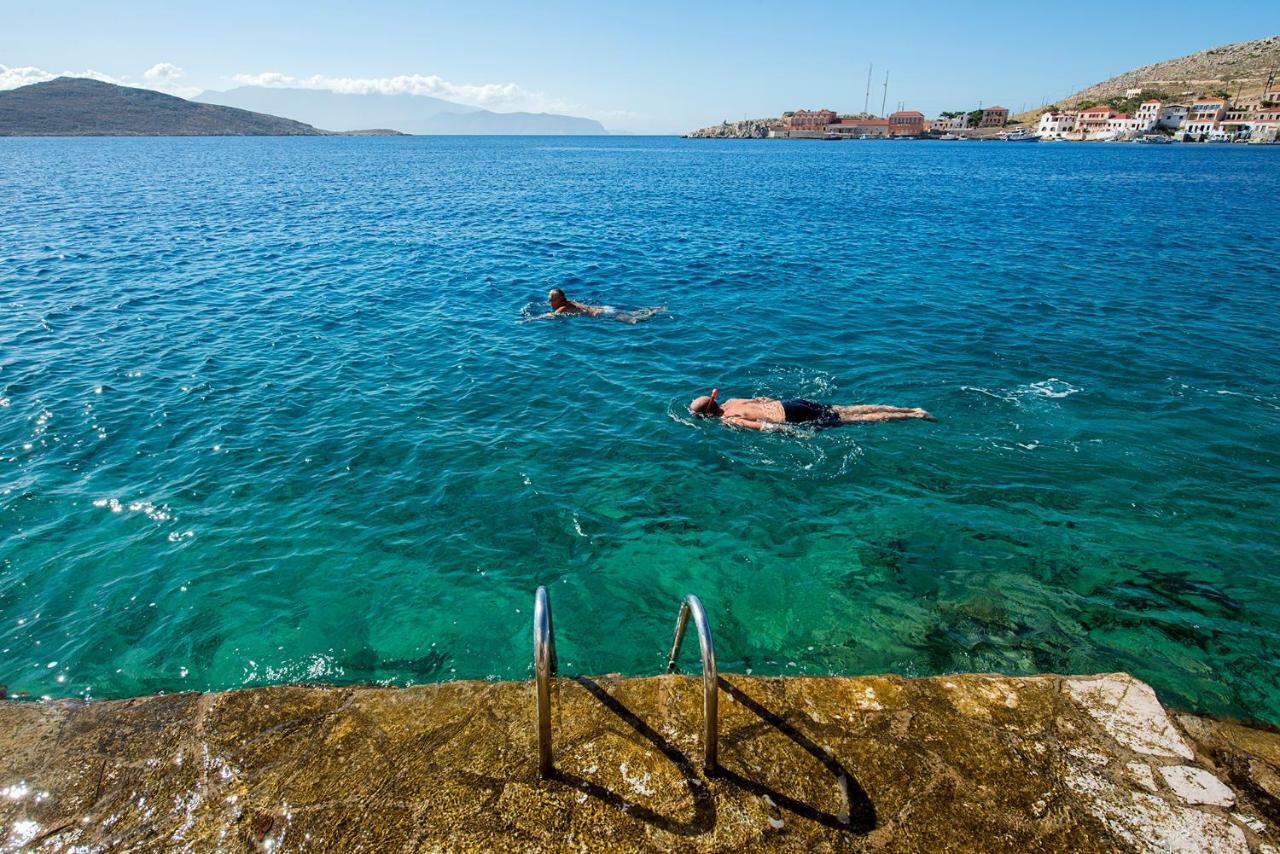 Villa Kalypso Chalki Town Exterior foto